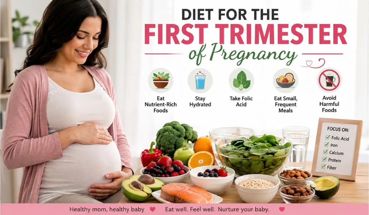 Pregnant woman drinking Diet Coke during the first trimester while checking caffeine intake