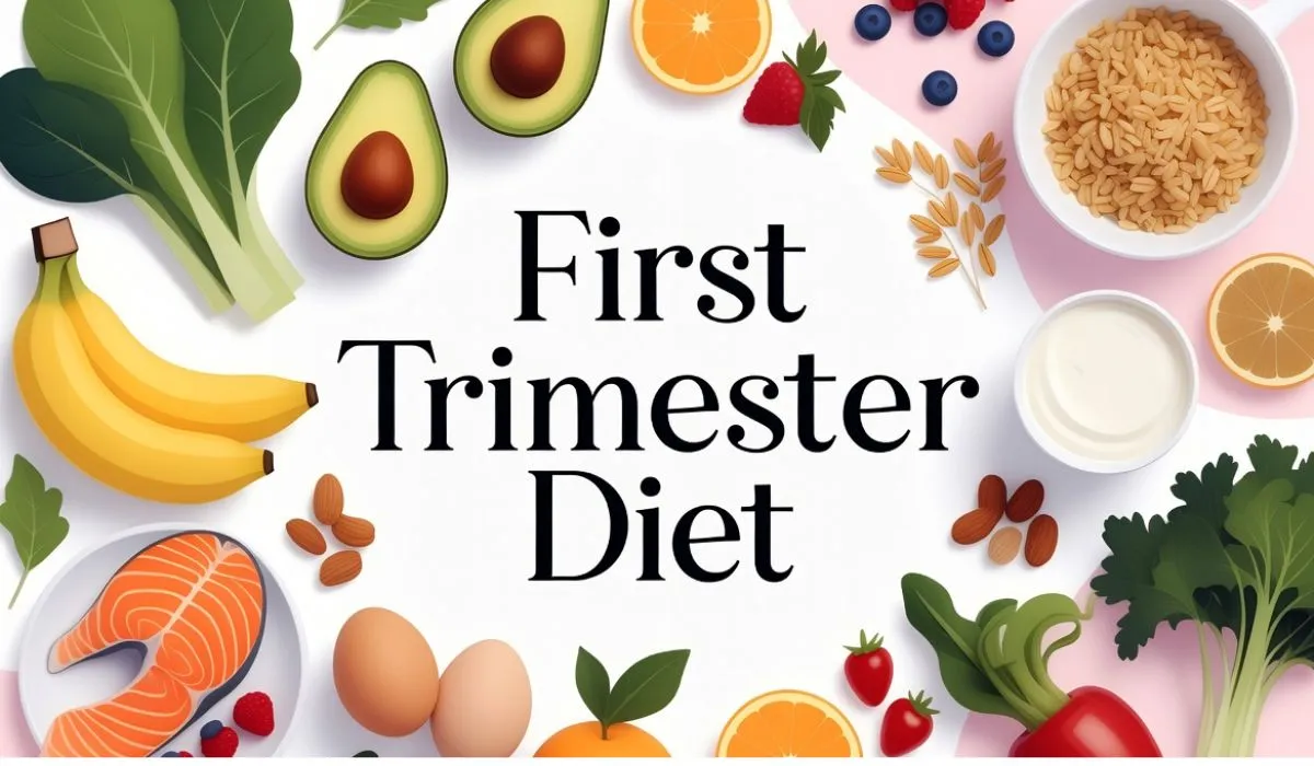 First trimester diet foods for healthy pregnancy nutrition