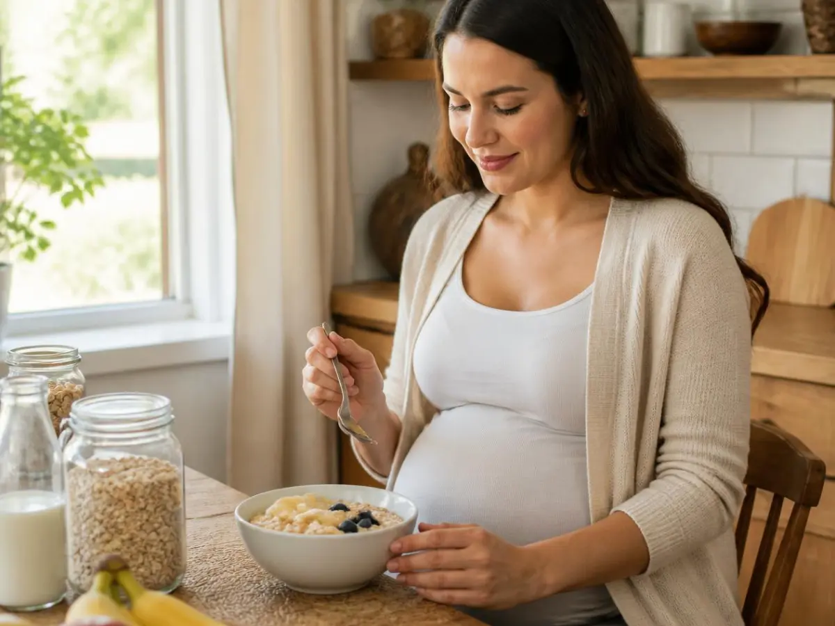 is oatmeal healthy for pregnant women
