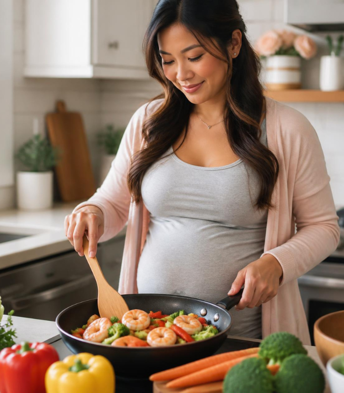 shrimp for pregnant