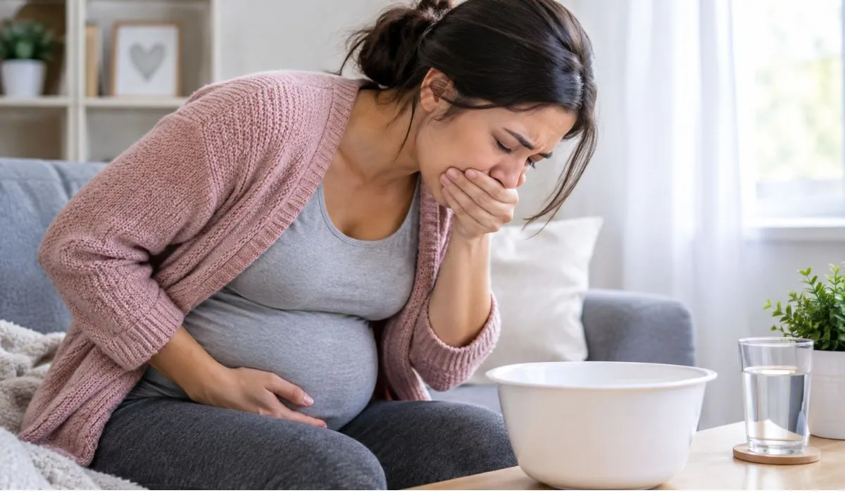 16 weeks pregnant and still vomiting