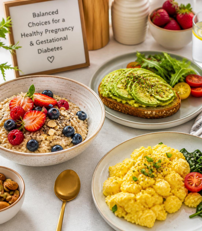 Gestational Diabetes Breakfast Ideas That Actually Keep Blood Sugar Steady