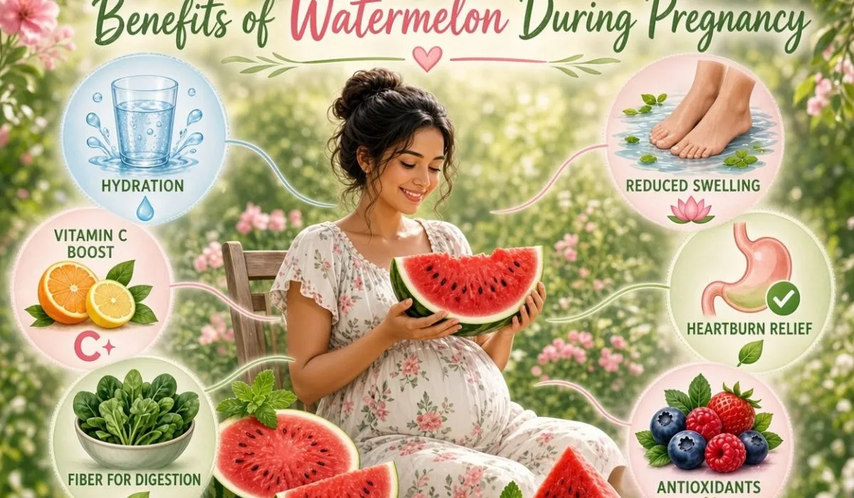 Benefits of watermelon during pregnancy