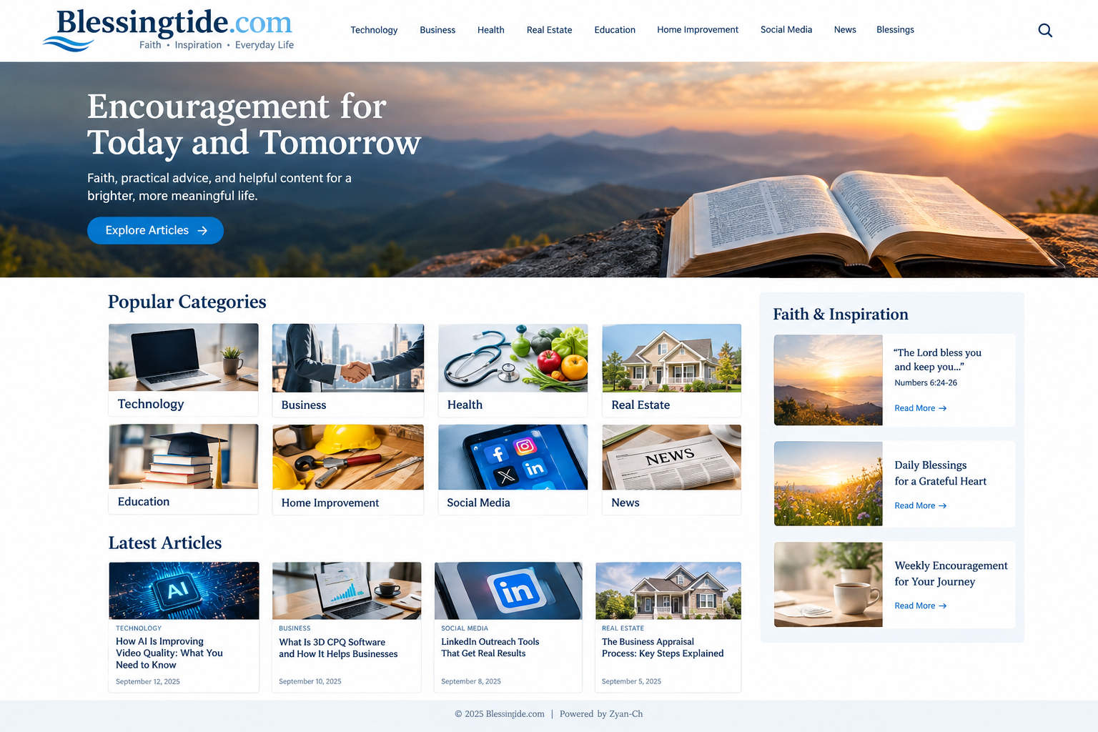 blessingtide.com usa