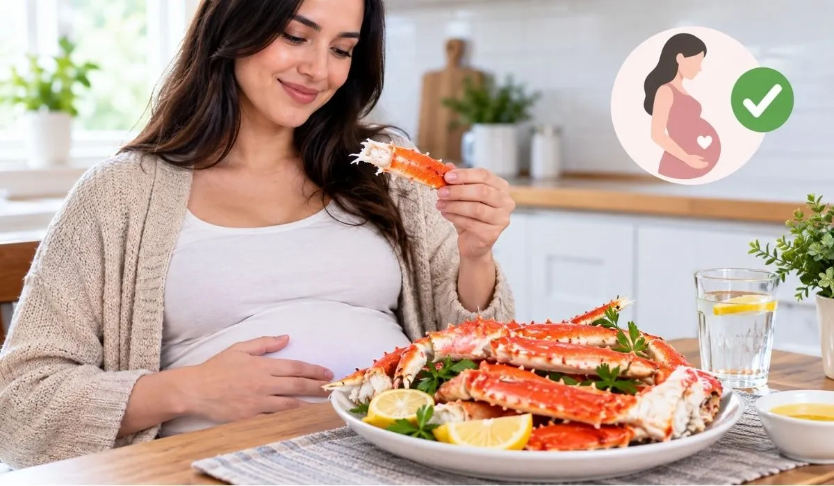 Can I eat crab legs while pregnant