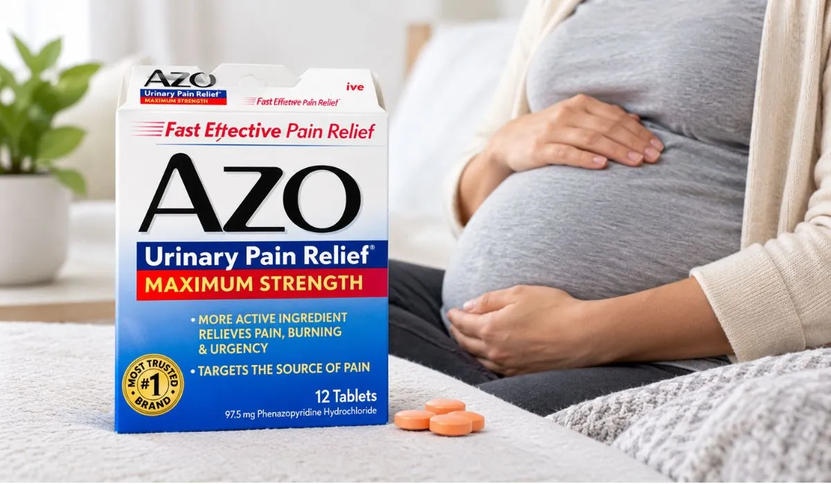 AZO Urinary Pain Relief Maximum Strength with pregnant woman