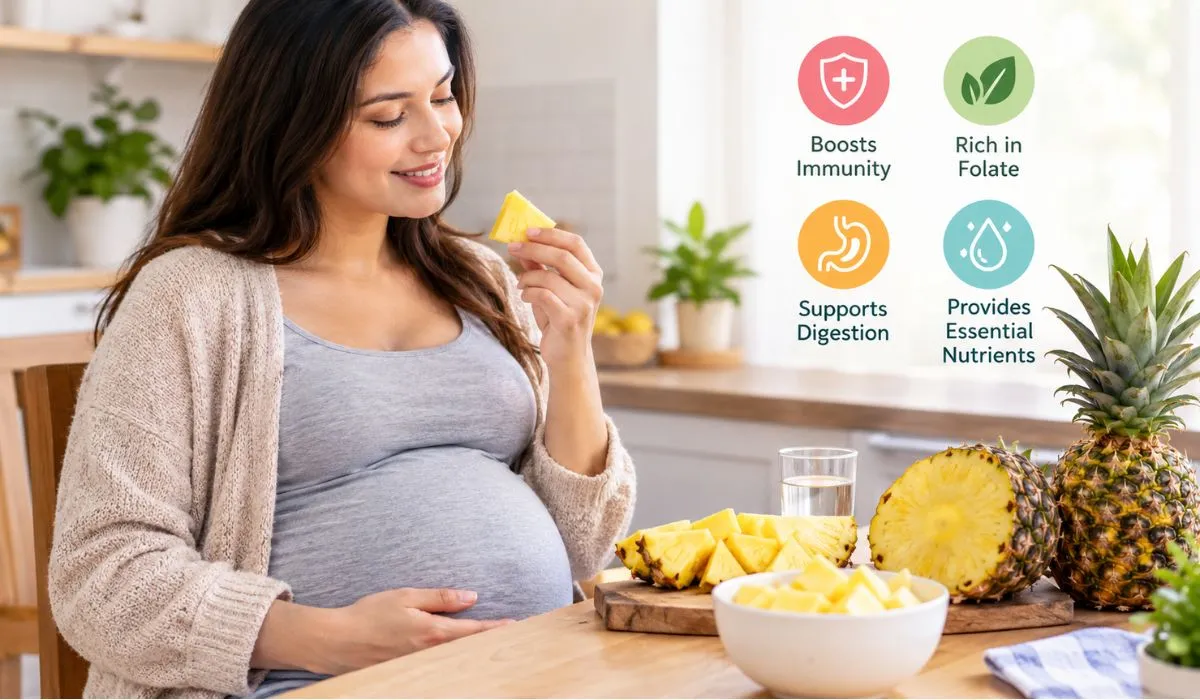 Is pineapple healthy for pregnant women