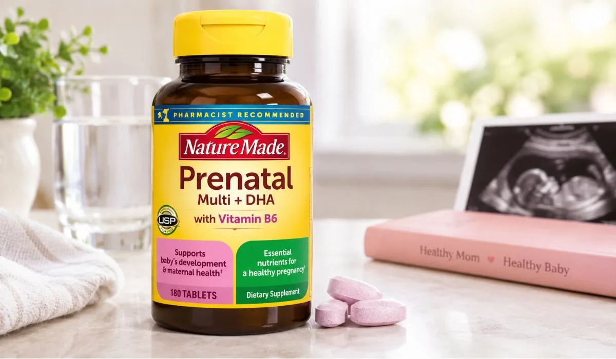 Prenatal vitamins with vitamin B6 for pregnancy