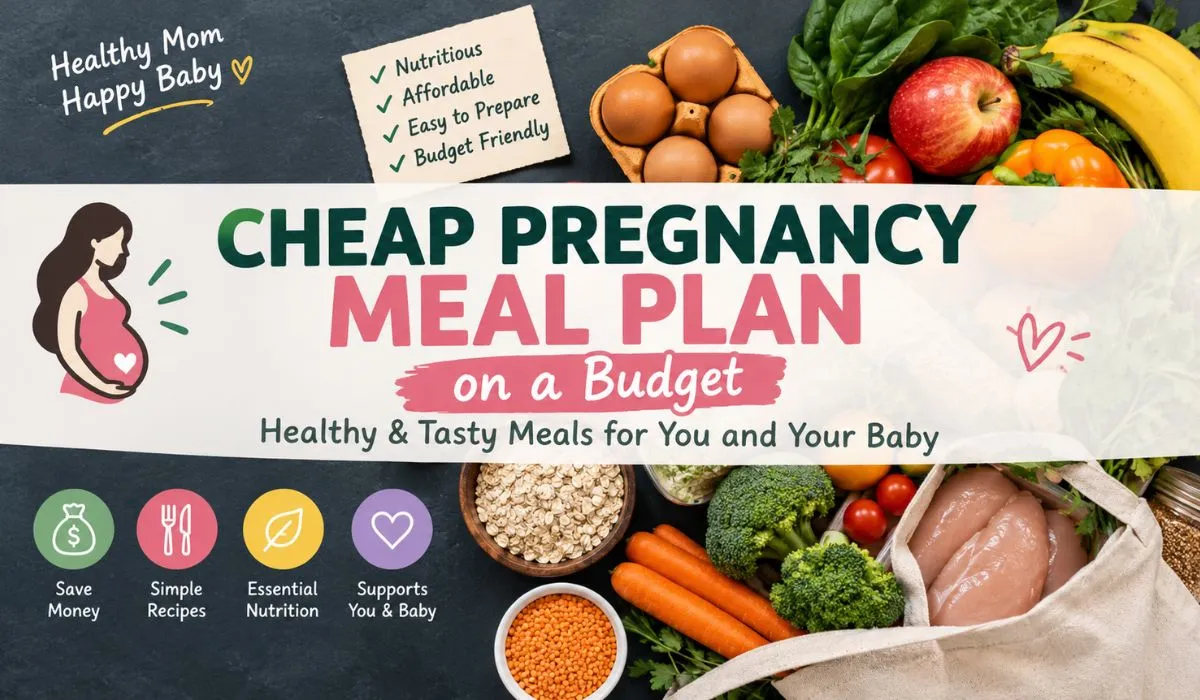 Cheap Pregnancy Meal Plan on a Budget