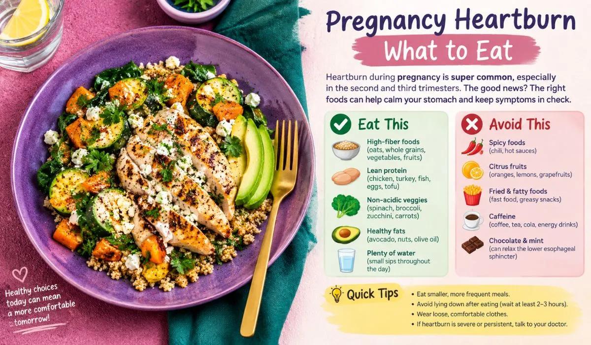 Pregnancy heartburn what to eat – pregnancy-safe foods and tips for heartburn relief
