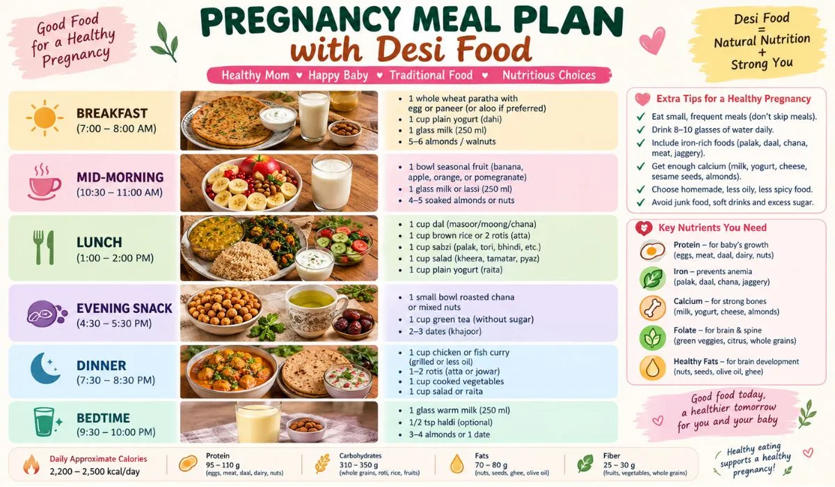 Pregnancy Meal Plan with Desi Food: Yes, Your Daal Chawal Is Fine